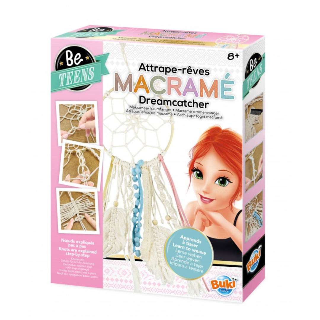 Buki France Macrame DIY Dreamcatcher Craft Kit