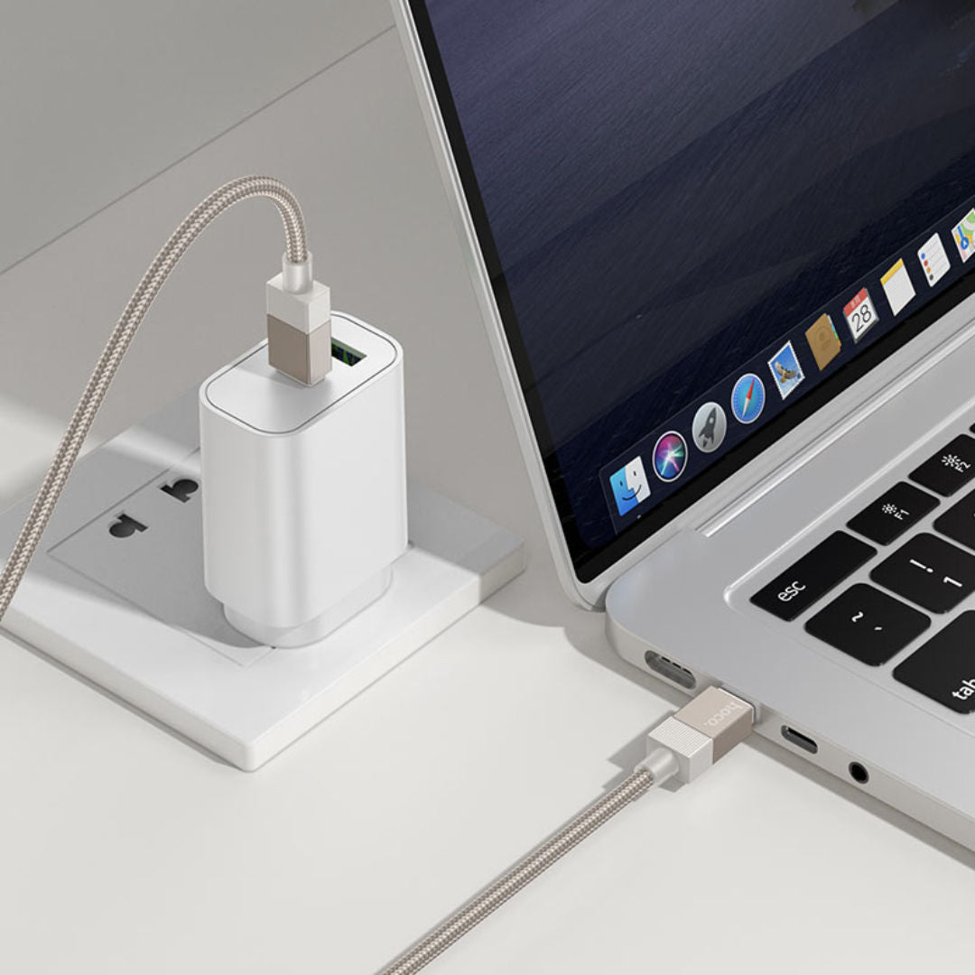 Hoco X110 Nylon Braided Data Fast Charging Cable 60W USB-C to USB-C