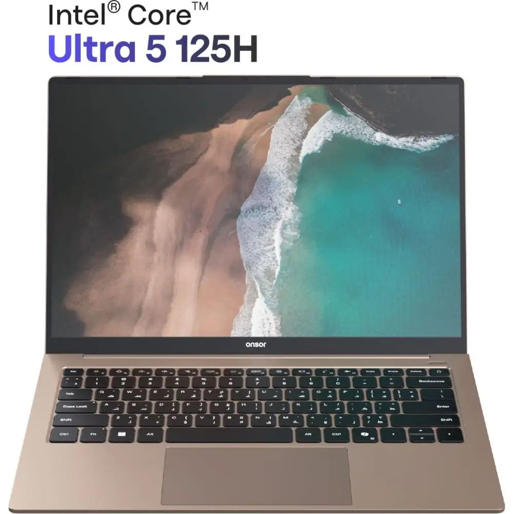 Onsor MOUJ 14 Ultra Laptop, 14-Inch QHD Intel Core Ultra 5 Laptop with Intel Arc Graphics