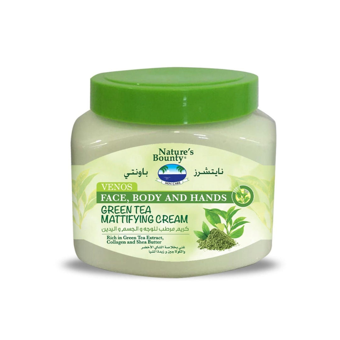 Nature's Bounty Venos Mattifying Cream, Green Tea