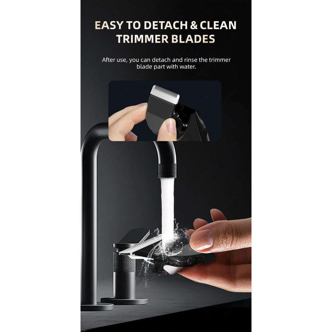 ENCHEN Spark 3 Cordless Body & Groin Hair Trimmer, Waterproof, 4 Guide Combs, USB Rechargeable