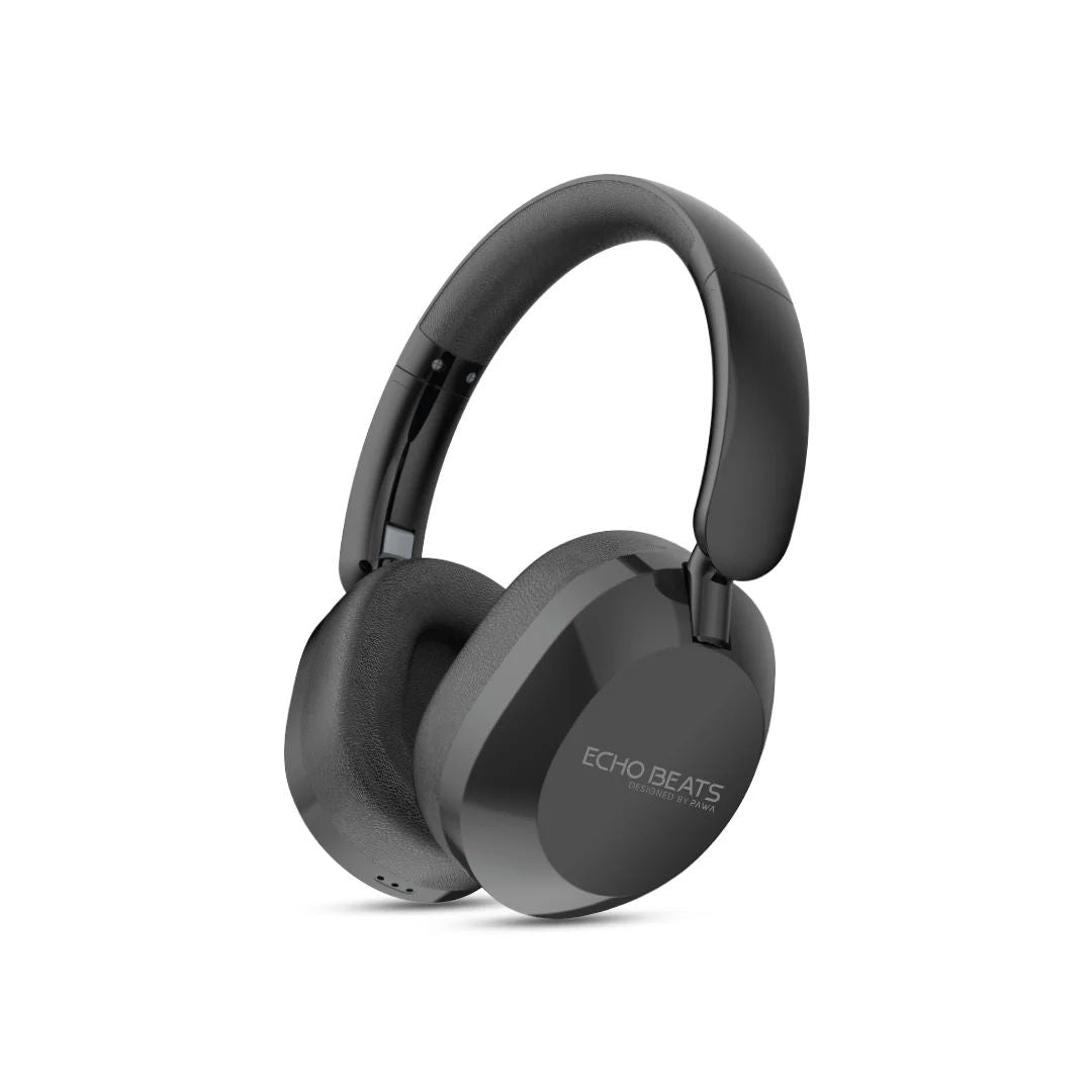 Pawa Echo Beats Wireless Headphone, Black