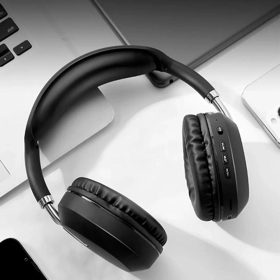 Pawa Thunk Over-Ear Wireless Stereo Headphone, Black