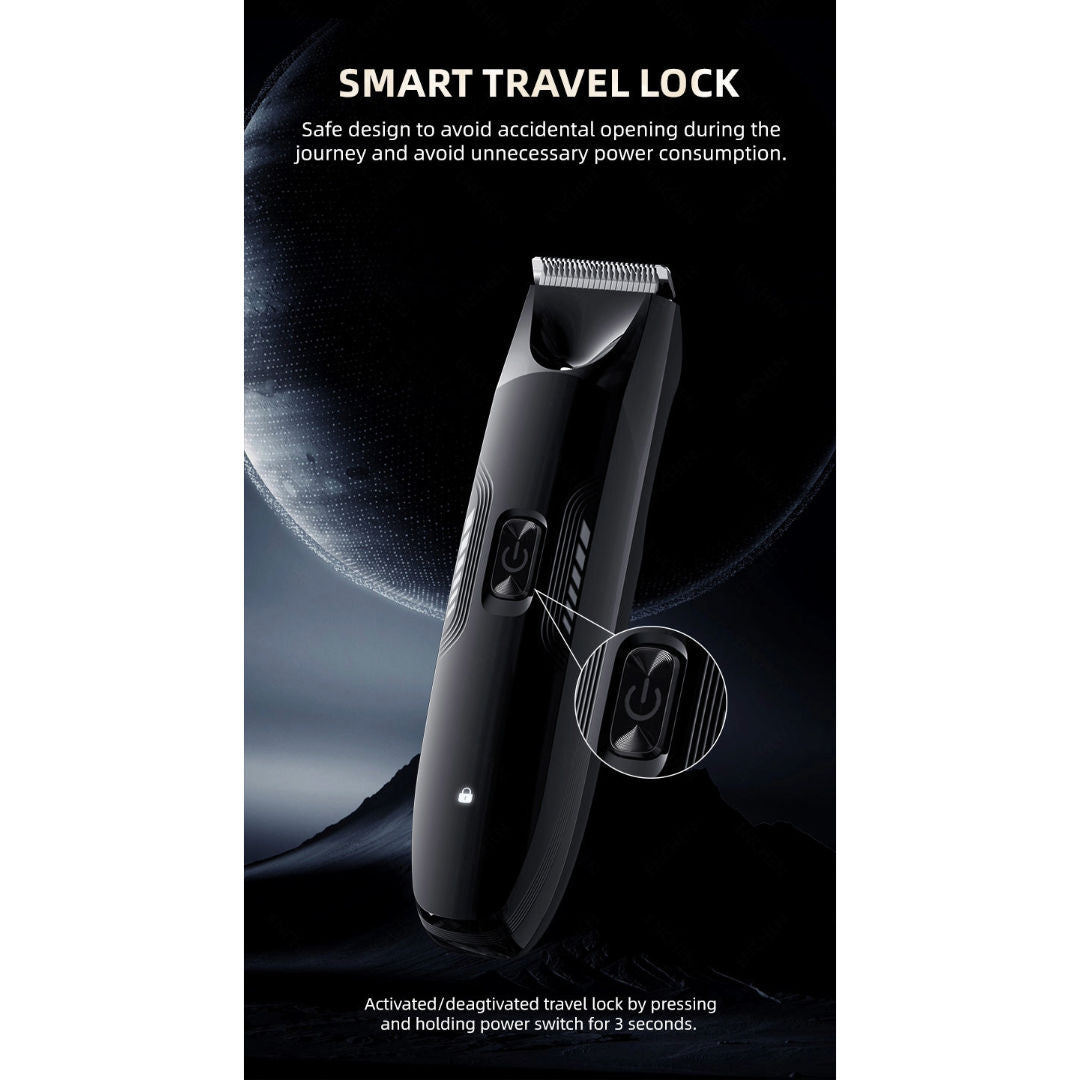 ENCHEN Spark 3 Cordless Body & Groin Hair Trimmer, Waterproof, 4 Guide Combs, USB Rechargeable