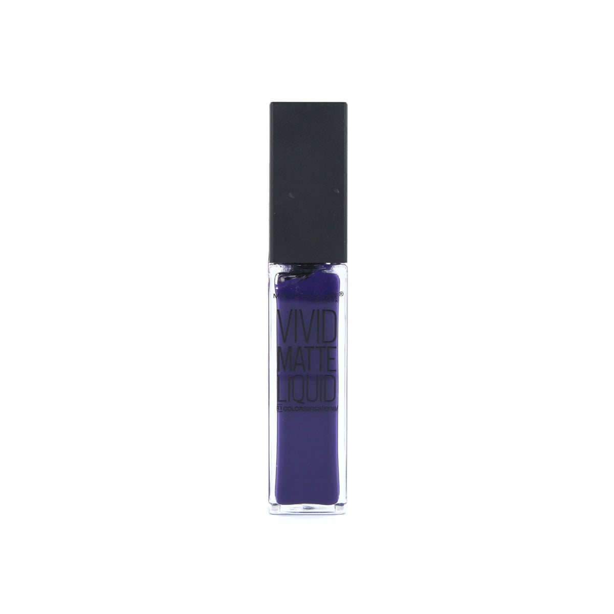 Maybelline New York Color Sensational Vivid Matte Liquid Lipgloss, 48 Wicked Berry