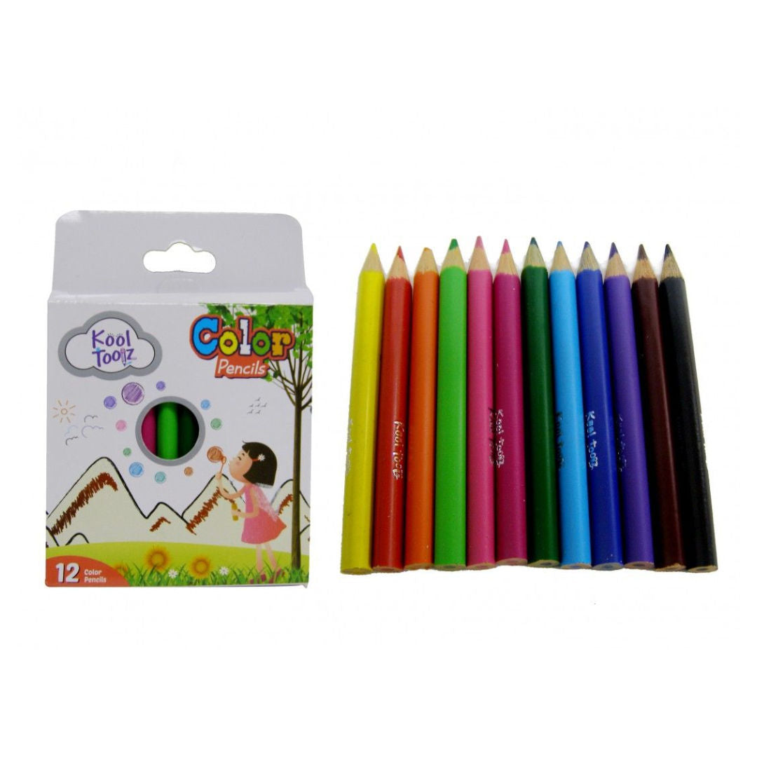Kooltoolz Colour Pencils, 12 Pieces
