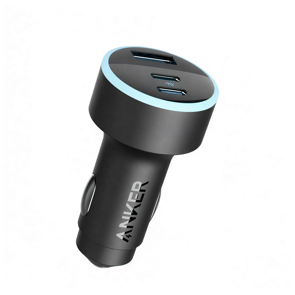 Anker 335 67W 3-Port Car Charger with USB-C Cable, Black