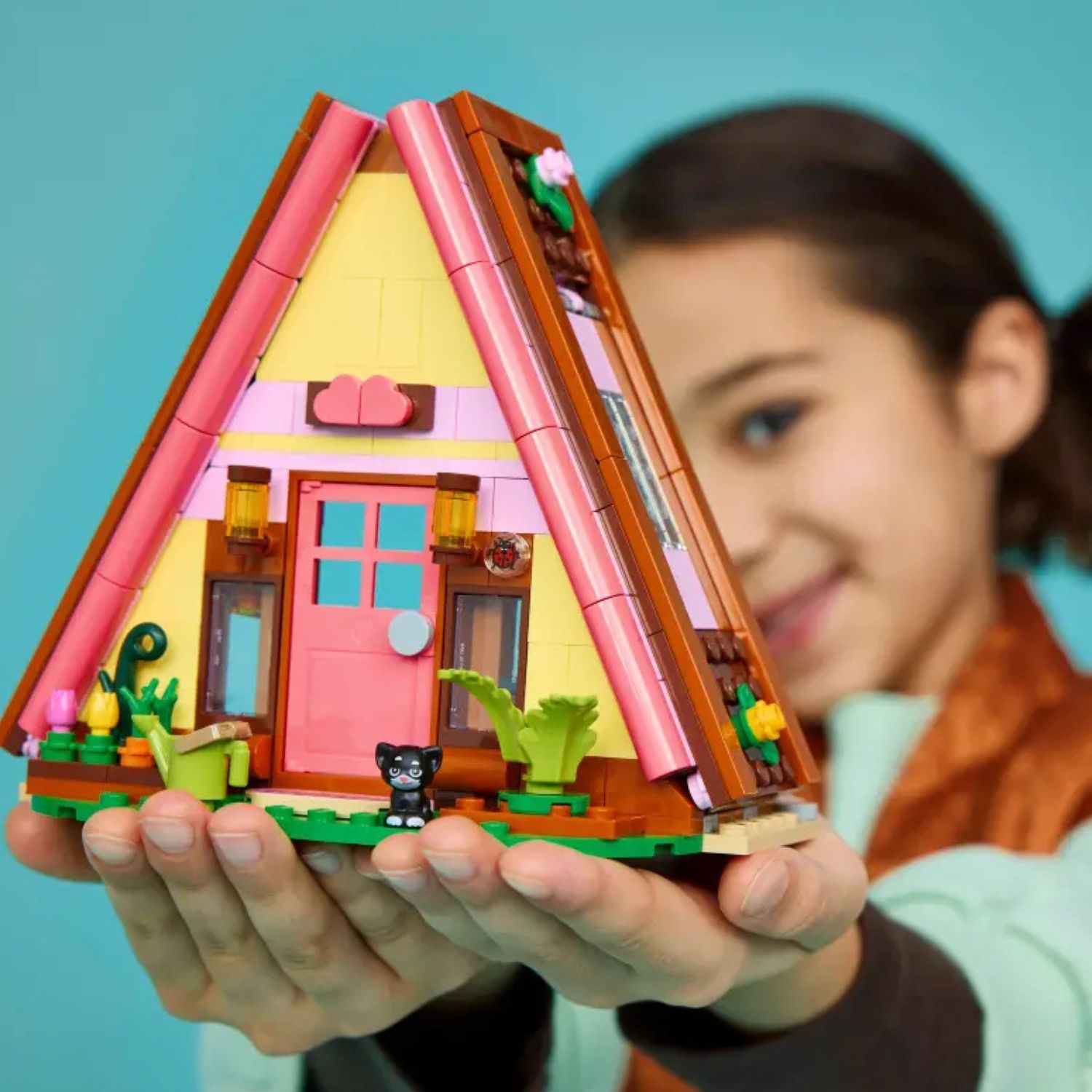 LEGO Friends 42682 Nature Glamping Cabin Building Toy Set, 295 Pieces for Girls and Boys Ages 6 Years and Above