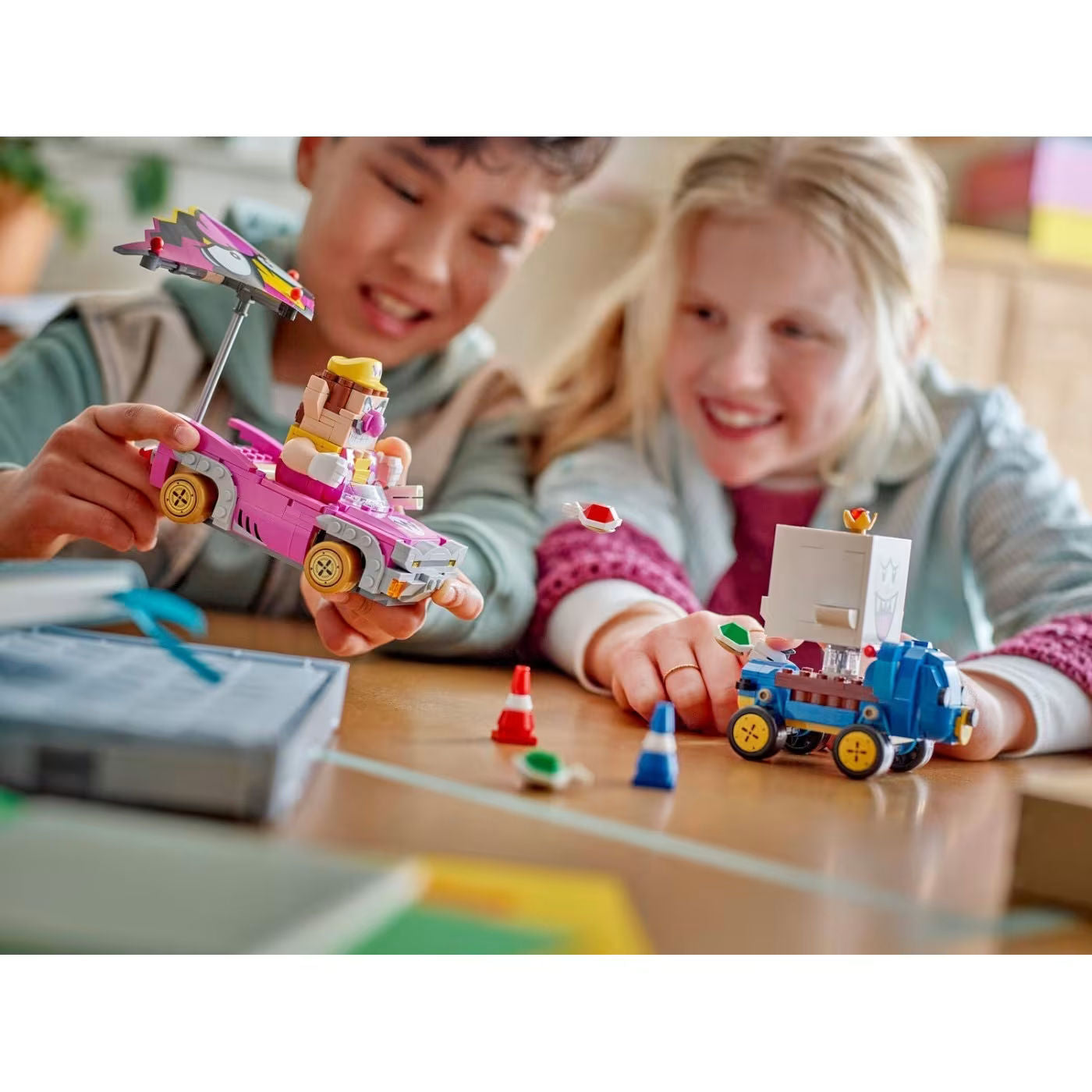 LEGO Super Mario Kart Wario & King Boo Building Set for Ages 8+, 512 Pieces