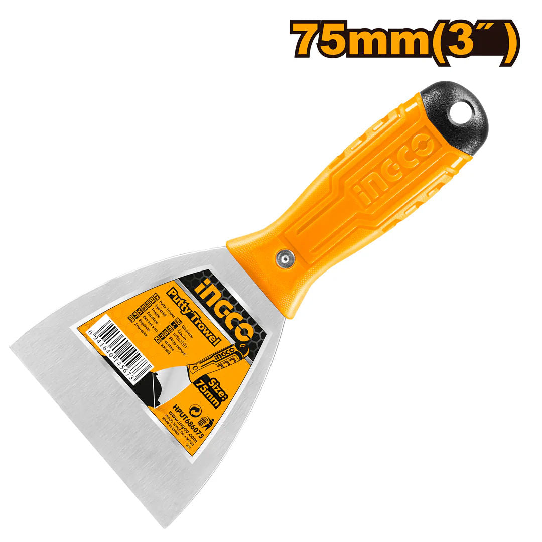INGCO Putty Trowel, Stainless Steel, Heat Treated
