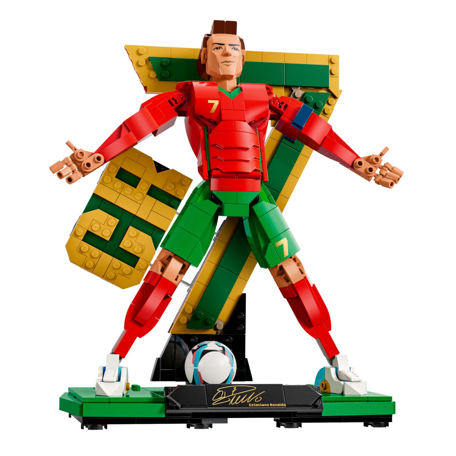 LEGO Editions Cristiano Ronaldo Soccer Legend 43016 Building Set, 854 Pieces, For Age 10+ Years