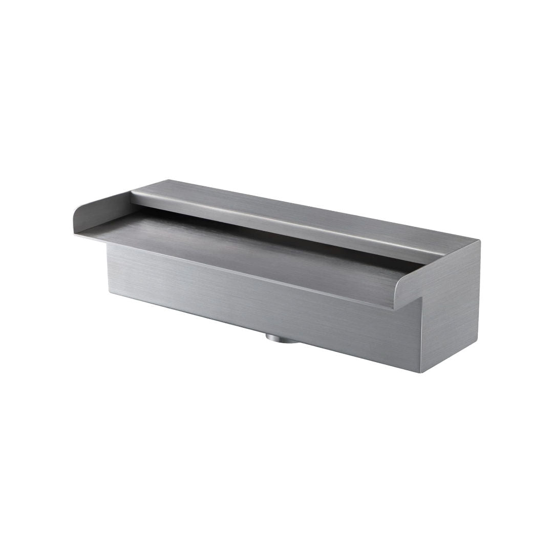 Hengbo Stainless Steel Sheer Descent, Waterfall Spillway for Swimming Pool, Garden Outdoor Pond, Spa