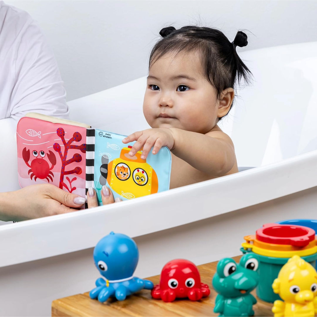 Baby Einstein Ocean Explorers Opus Bath Pals Bath Gift Set, 11 Pieces, 3 Months+