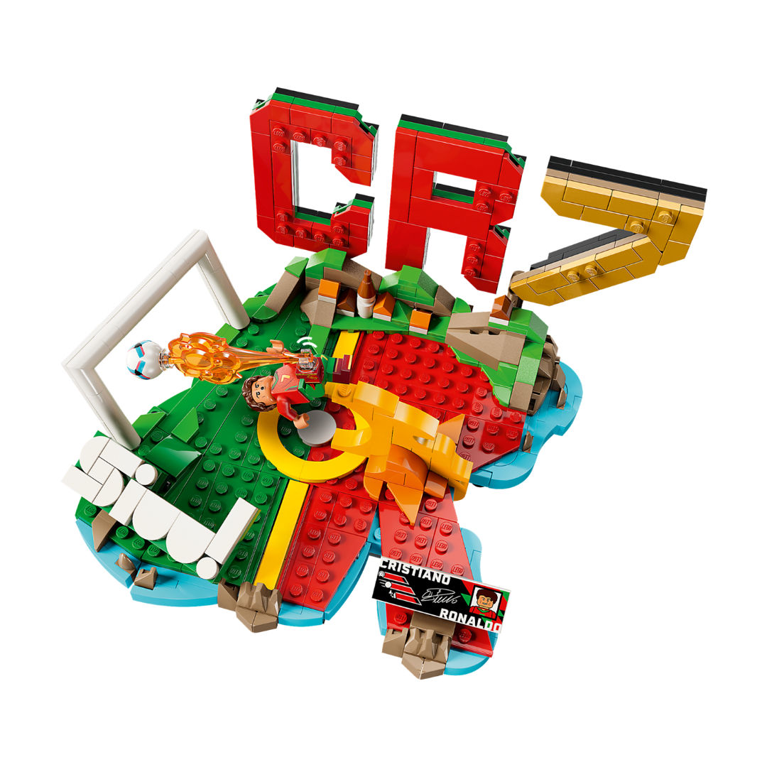 LEGO Editions Cristiano Ronaldo Soccer Highlights 43012 Building Set, 490 Pieces, For Age 10+ Years