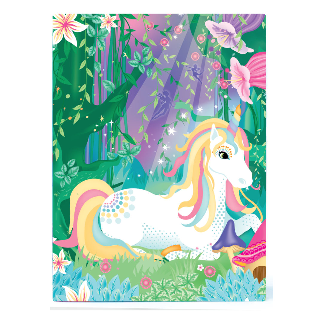 Box CanDIY Totally Magical Unicorns Glitter & Foil Art Set, 6+ years