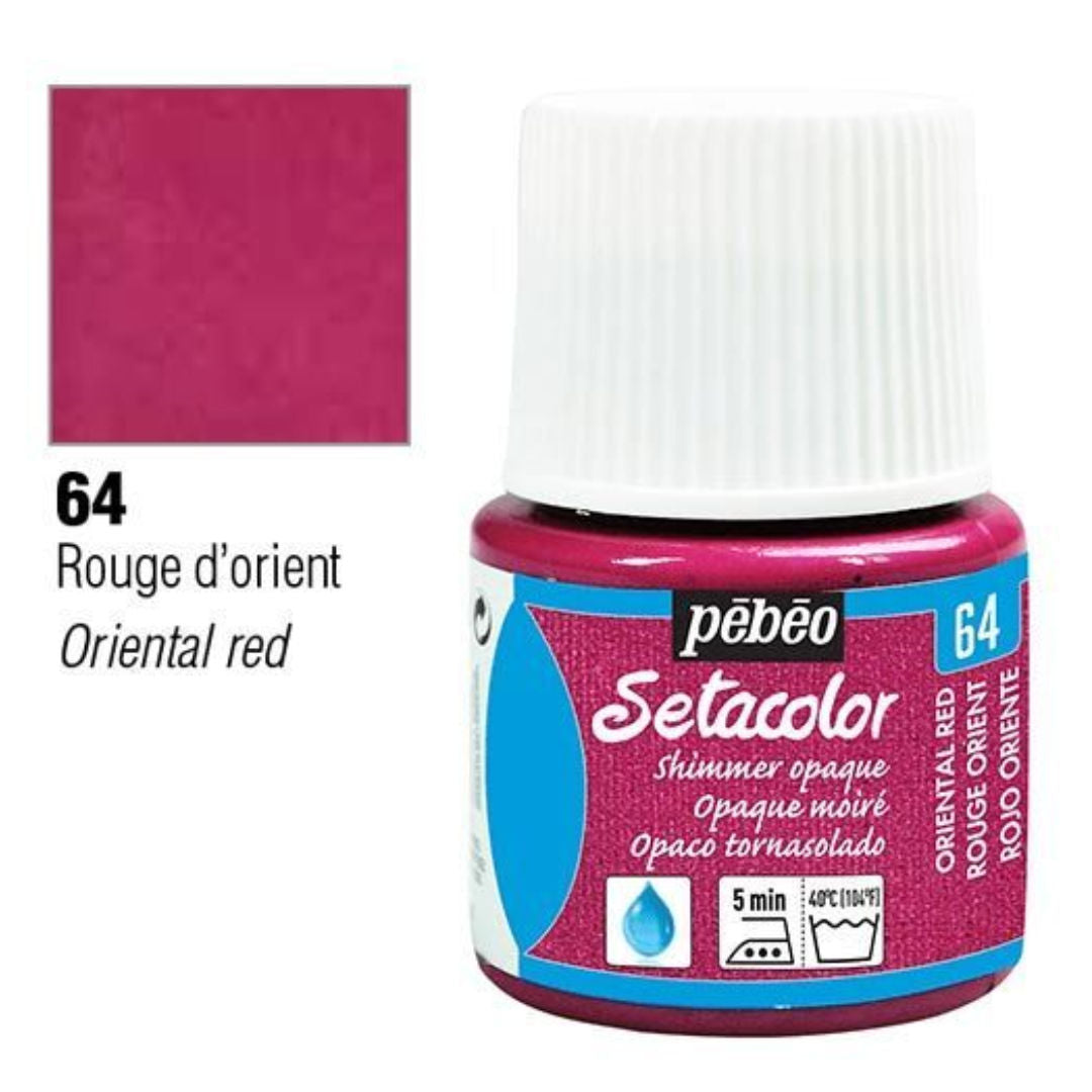 Pebeo Setacolor Opaque Shimmer, 45 ml
