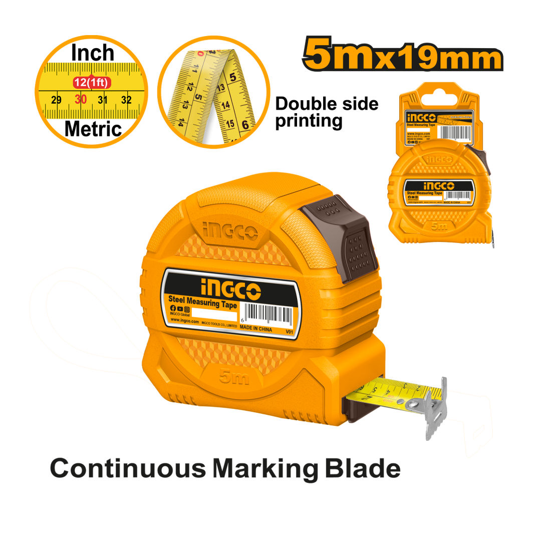 INGCO Steel Measuring Tape