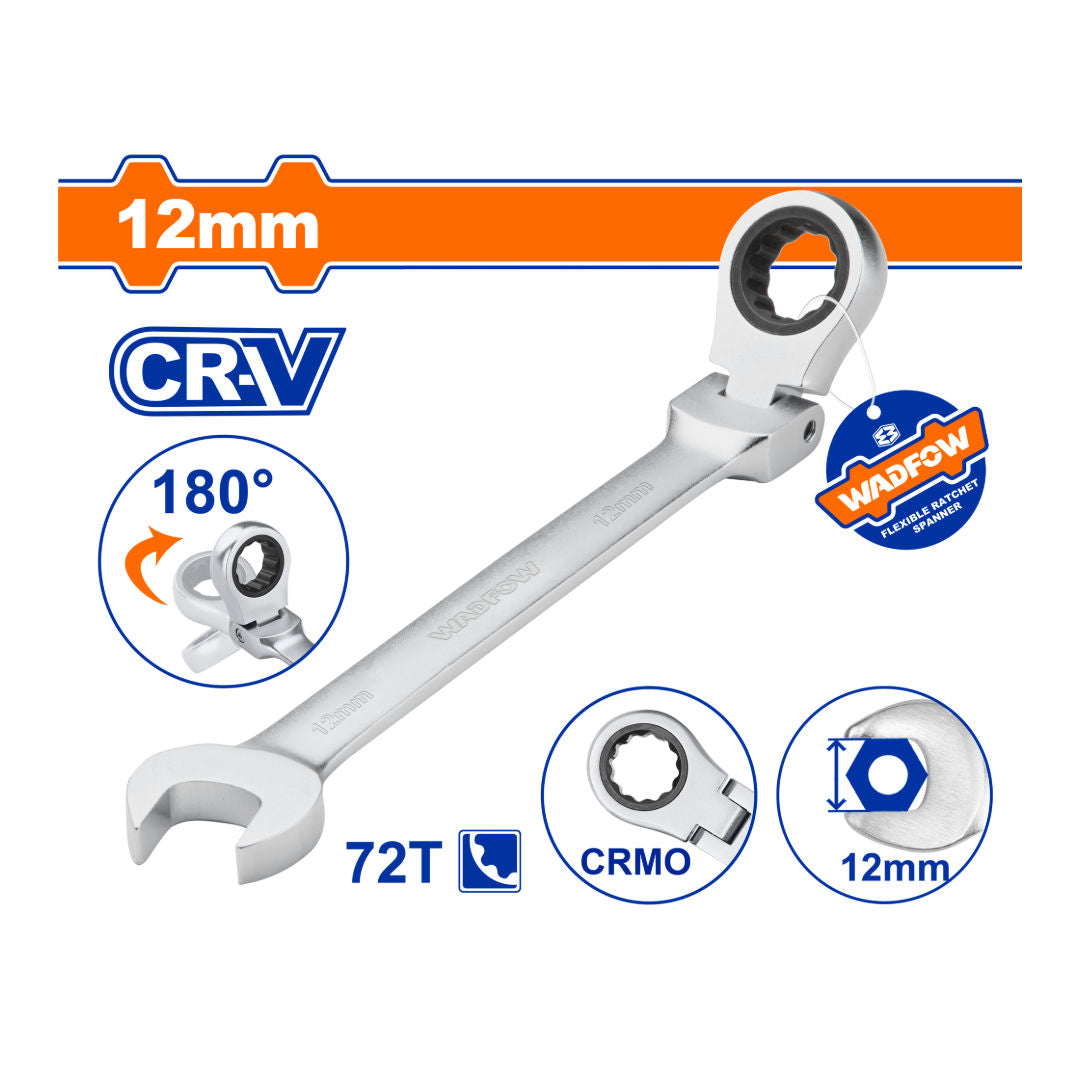 WADFOW Flexible Ratchet Spanner