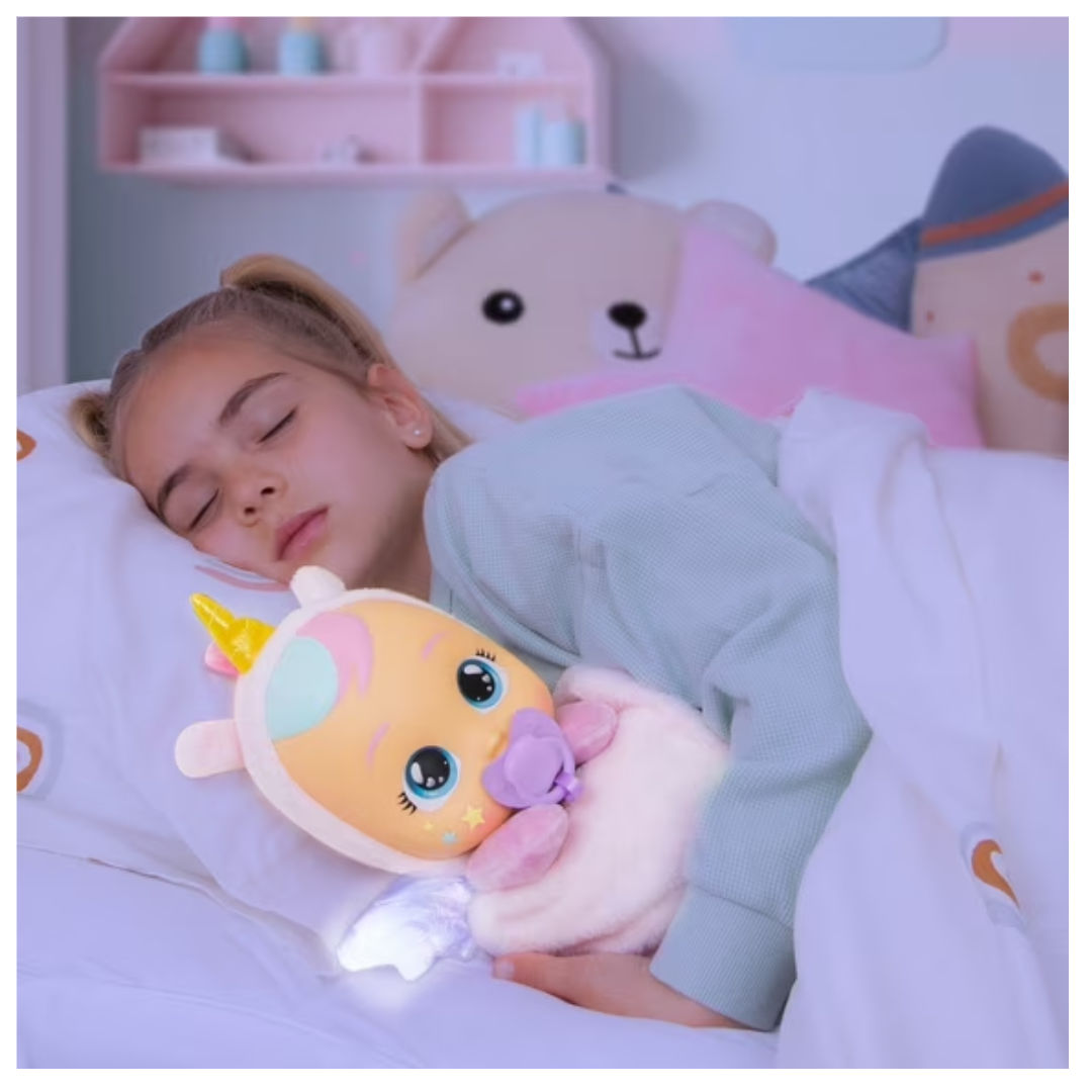 Cry Babies Goodnight Friends Luna & Poppy Interactive Doll, 30cm, 18+ Months