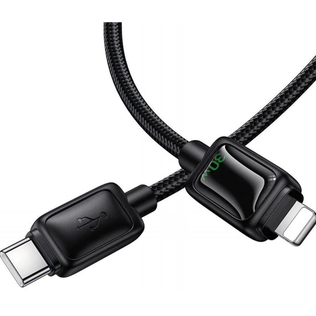 Hoco U146 USB-C to Lightning 30W Data and Charging Cable, 1.2m