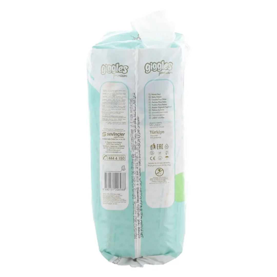 Giggles premium Jumbo Baby Diapers, Size 6, 15+ kg, Pack of 36