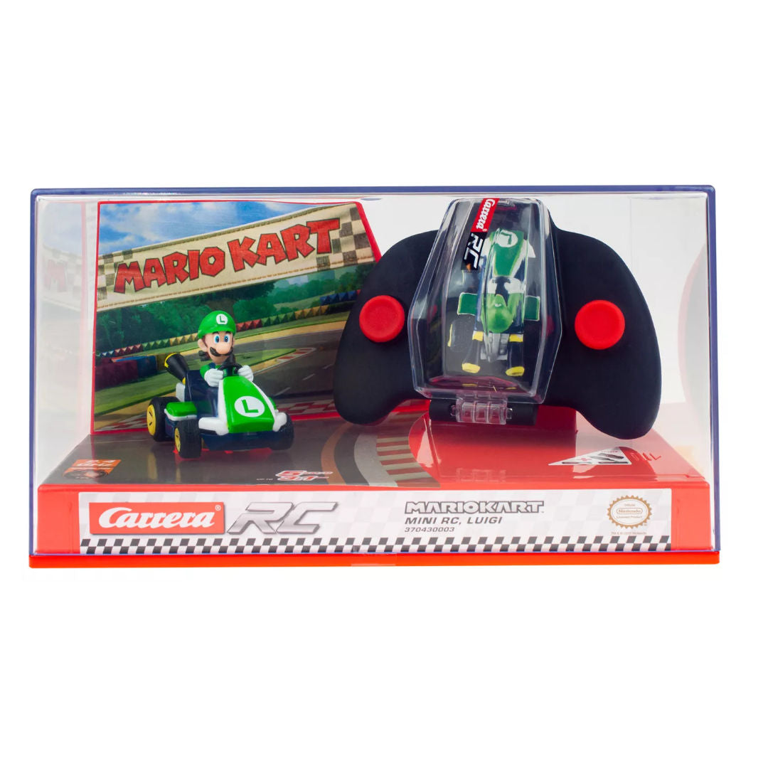 Carrera Mario Kart 2.4 GHz Mini Luigi RC Car 1:50, 6+ years