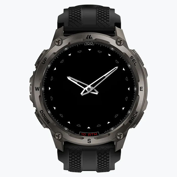 KOSPET TANK T4 Rugged GPS Smartwatch with AMOLED Display, Bluetooth Calling, Offline Maps & 10ATM Waterproof