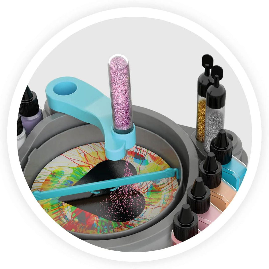 Buki France Professional Studio Spin Art DIY Paint Kit