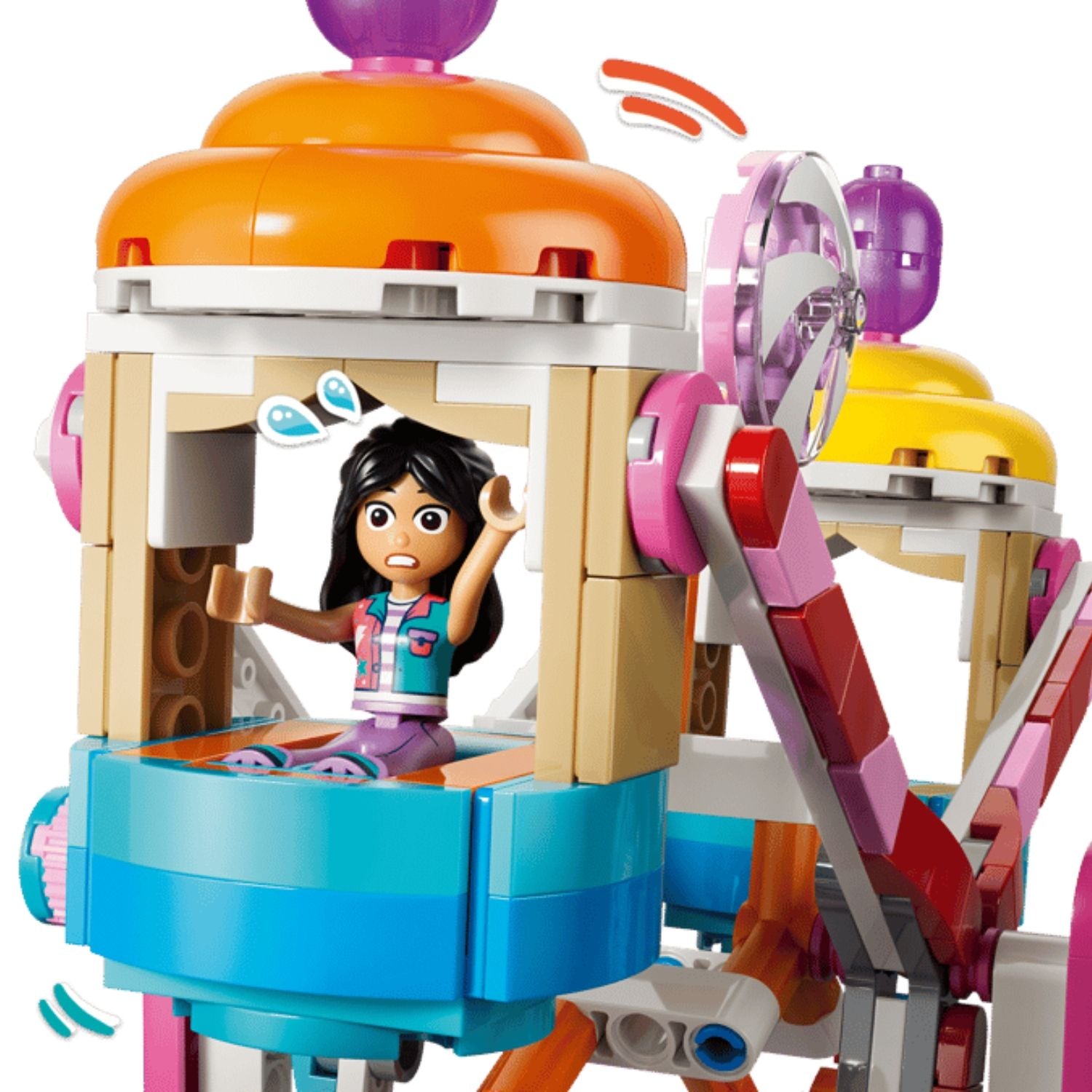 LEGO Friends 42700 Candy & Cupcake Ferris Wheel Building Toy Set, 602 Pieces for Boys and Girls Ages 7 Years and Above