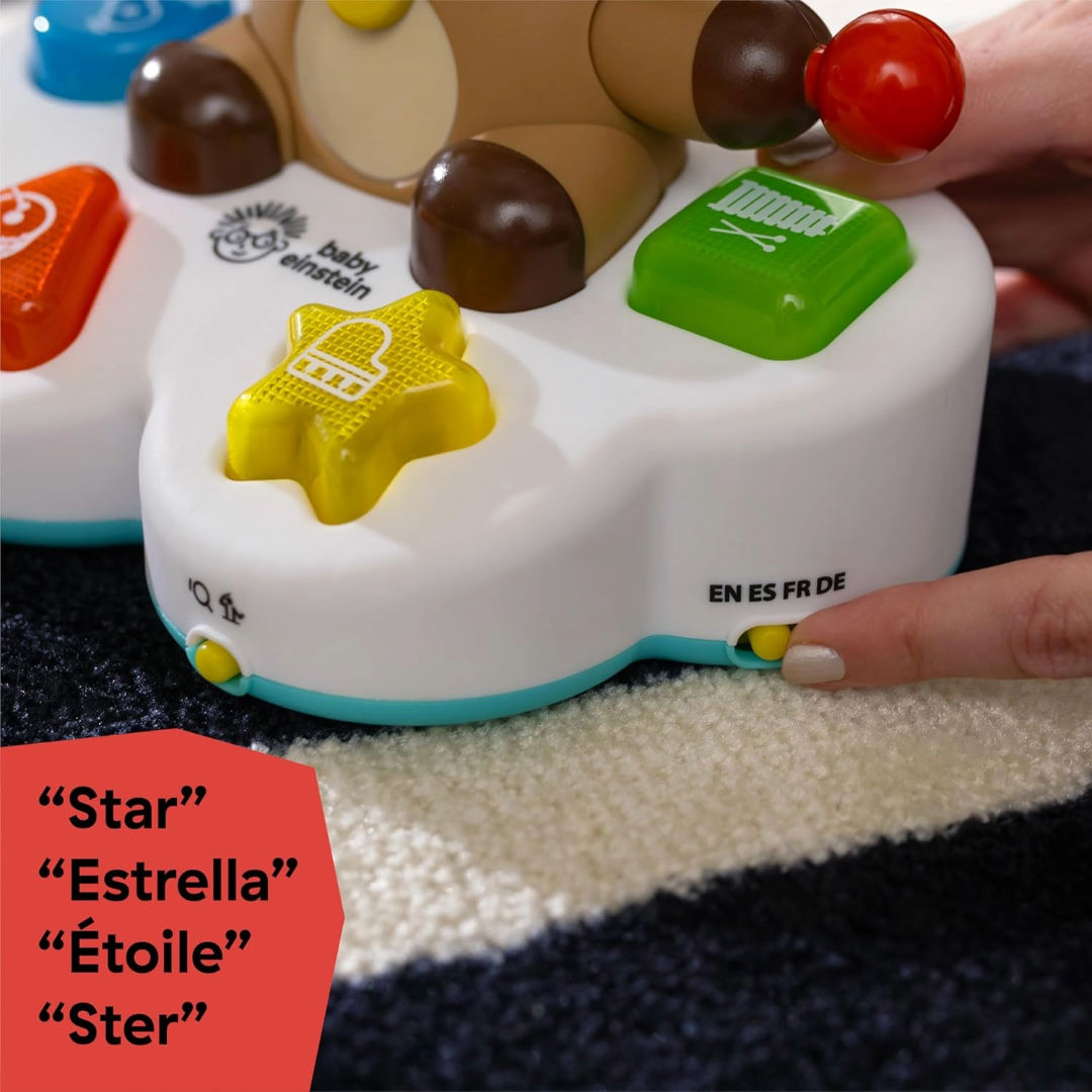 Baby Einstein Drum & Learn Dean Musical Toy, 6 Months+