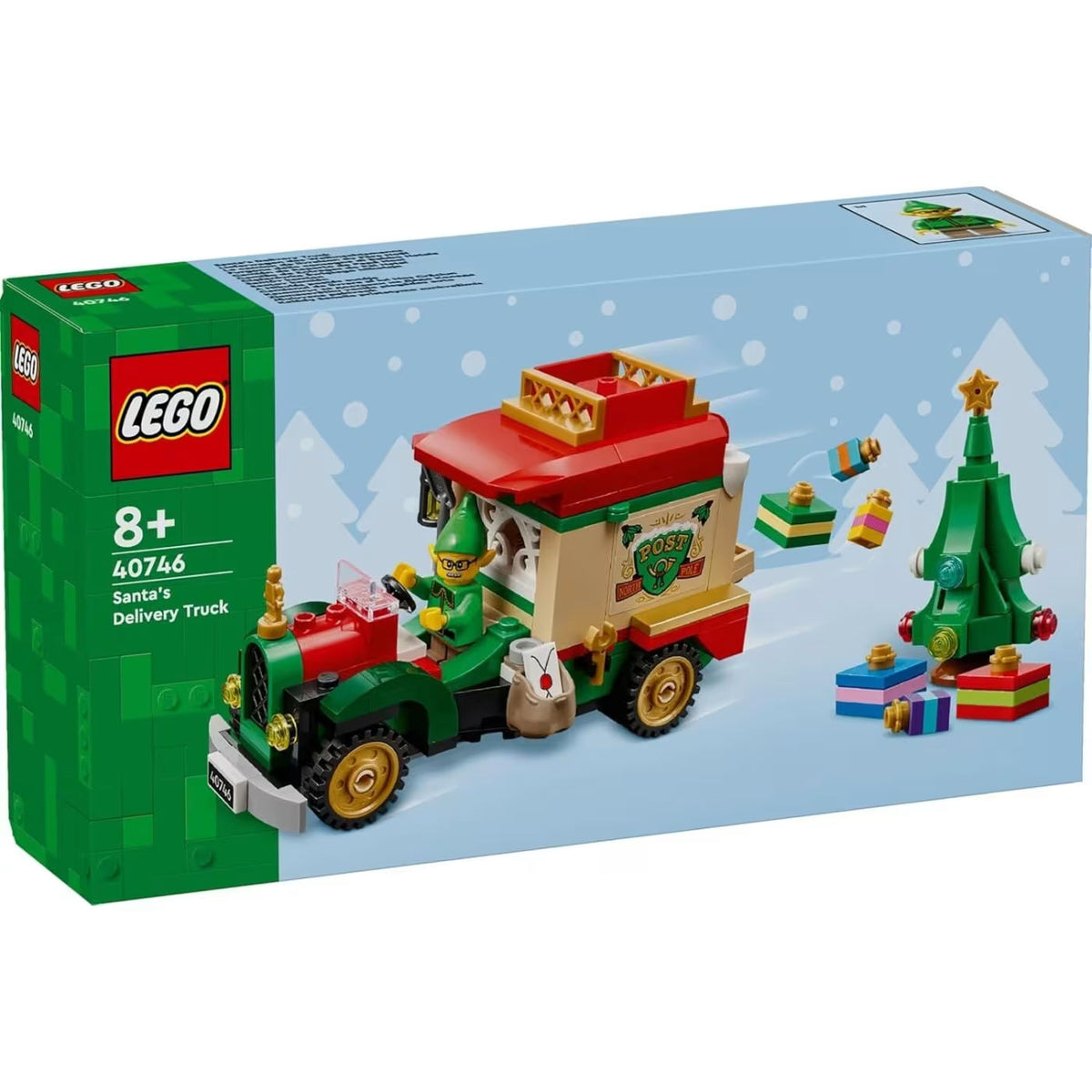 LEGO Santa's Delivery Truck Building Set for Ages 8+, 224 Pieces