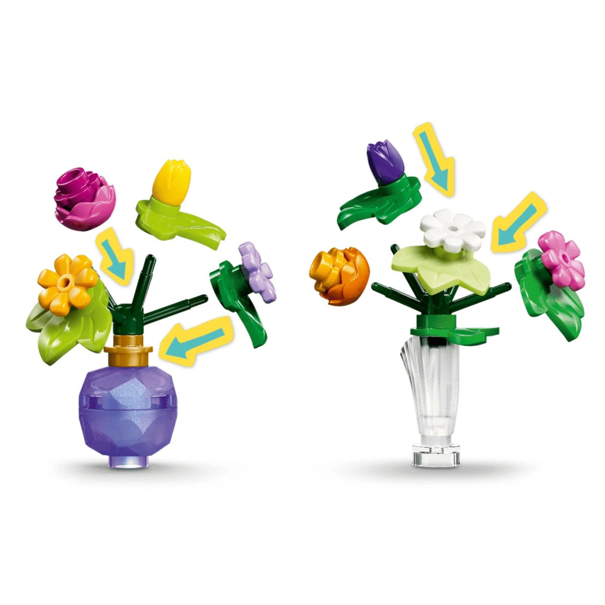 LEGO Friends 42693 Creative Flower Shop Building Toy Set, 377 Pieces for Girls Ages 6 Years and Above