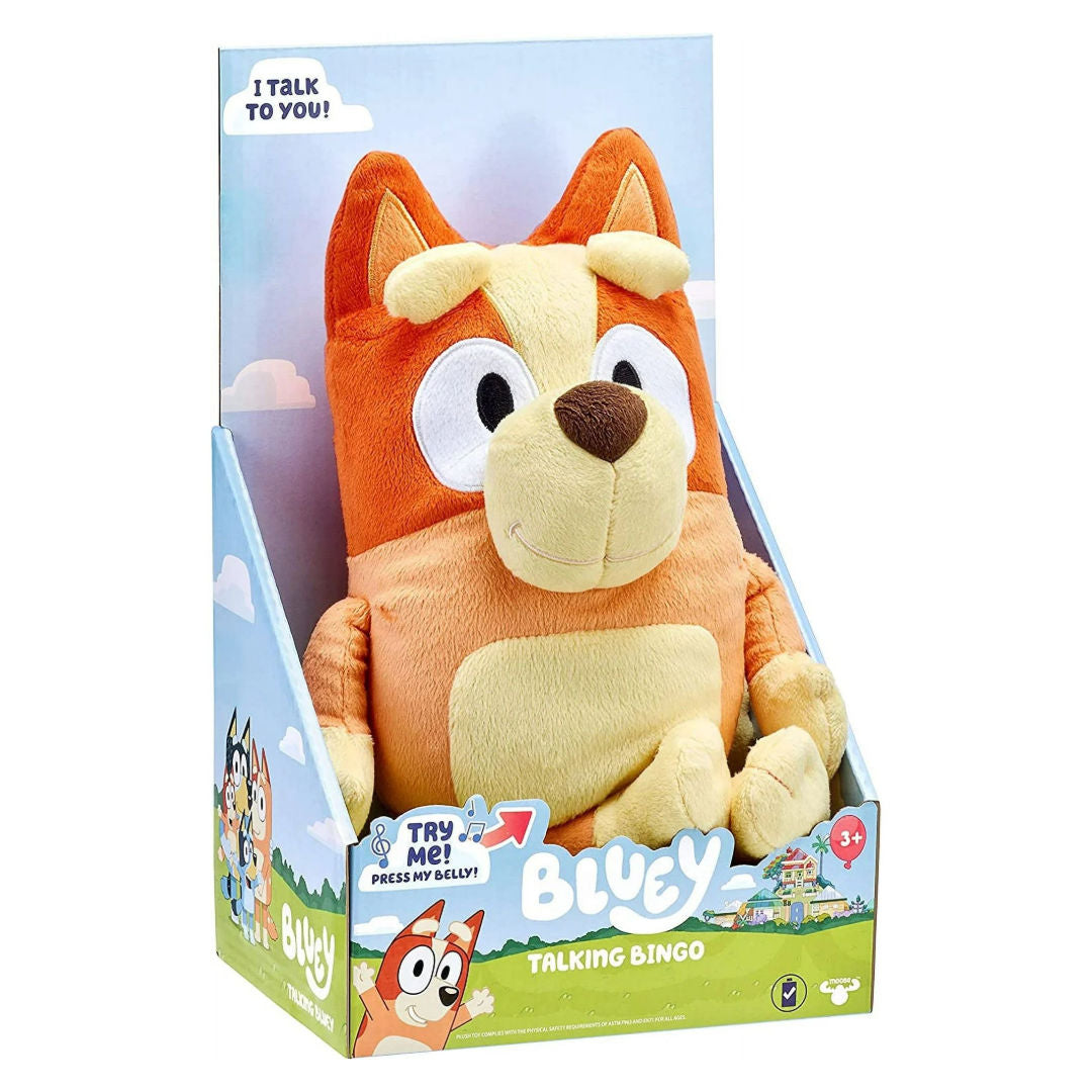 Bluey S11 Sleepytime Bingo Plush Toy (33.2cm), 3+ years