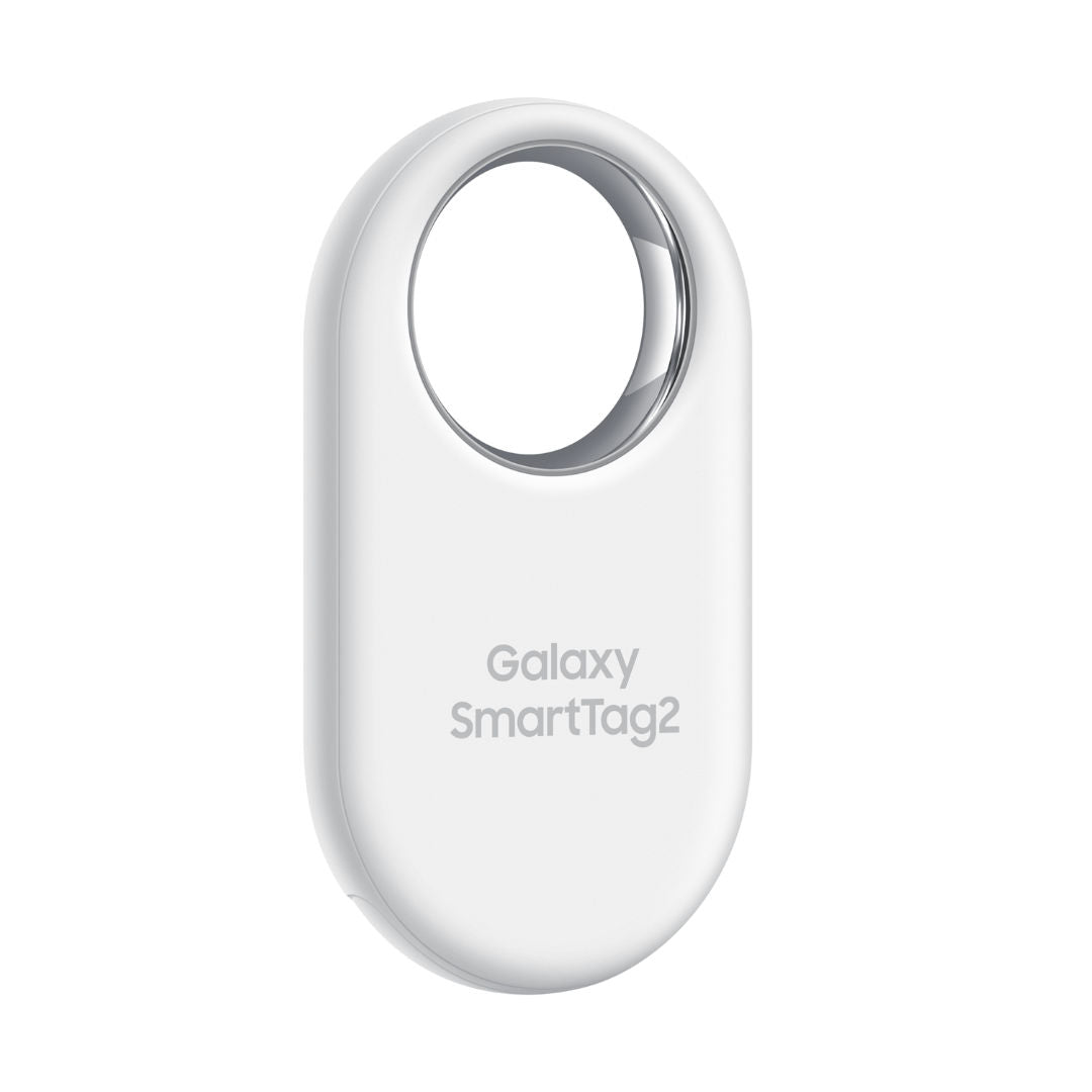 Samsung Galaxy SmartTag2 Bluetooth Tracker, White, Pack of 1, Up to 500 Days Battery