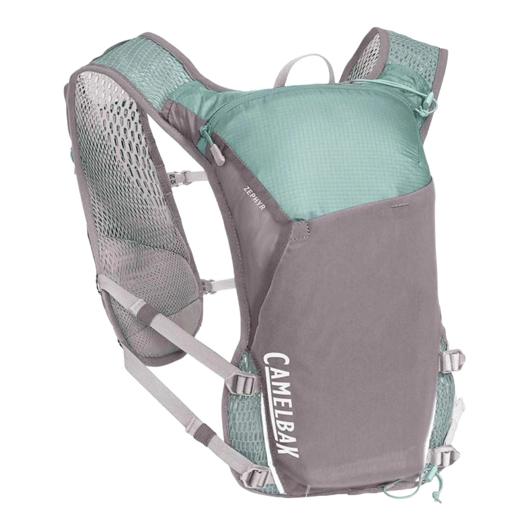 Camelbak Women’s Zephyr Vest Hydration Pack, Silver/Blue Haze, 34oz