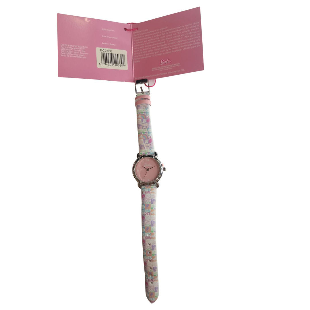 Barbie Kids' Analog Watch, 3+ Years