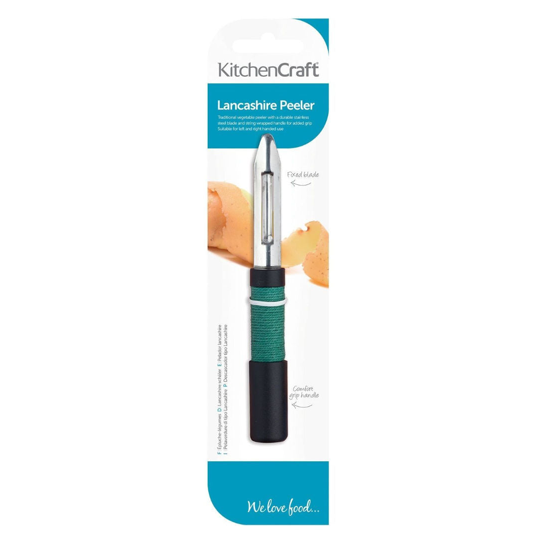 Kitchen Craft Stainless Steel Blade Lancashire Vegetable Peeler