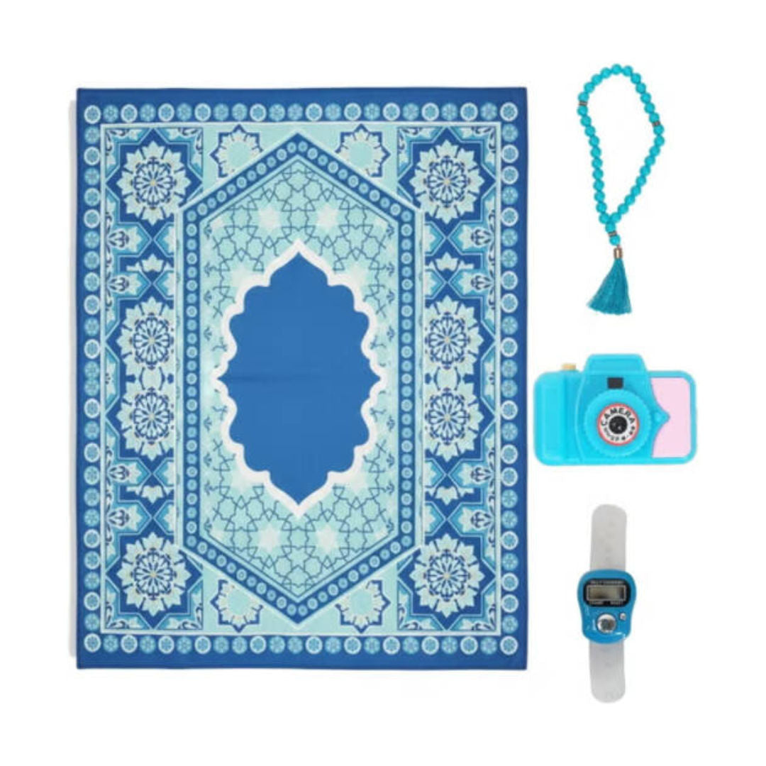EPICARMA 4-in-1 Kids Prayer Rug Set