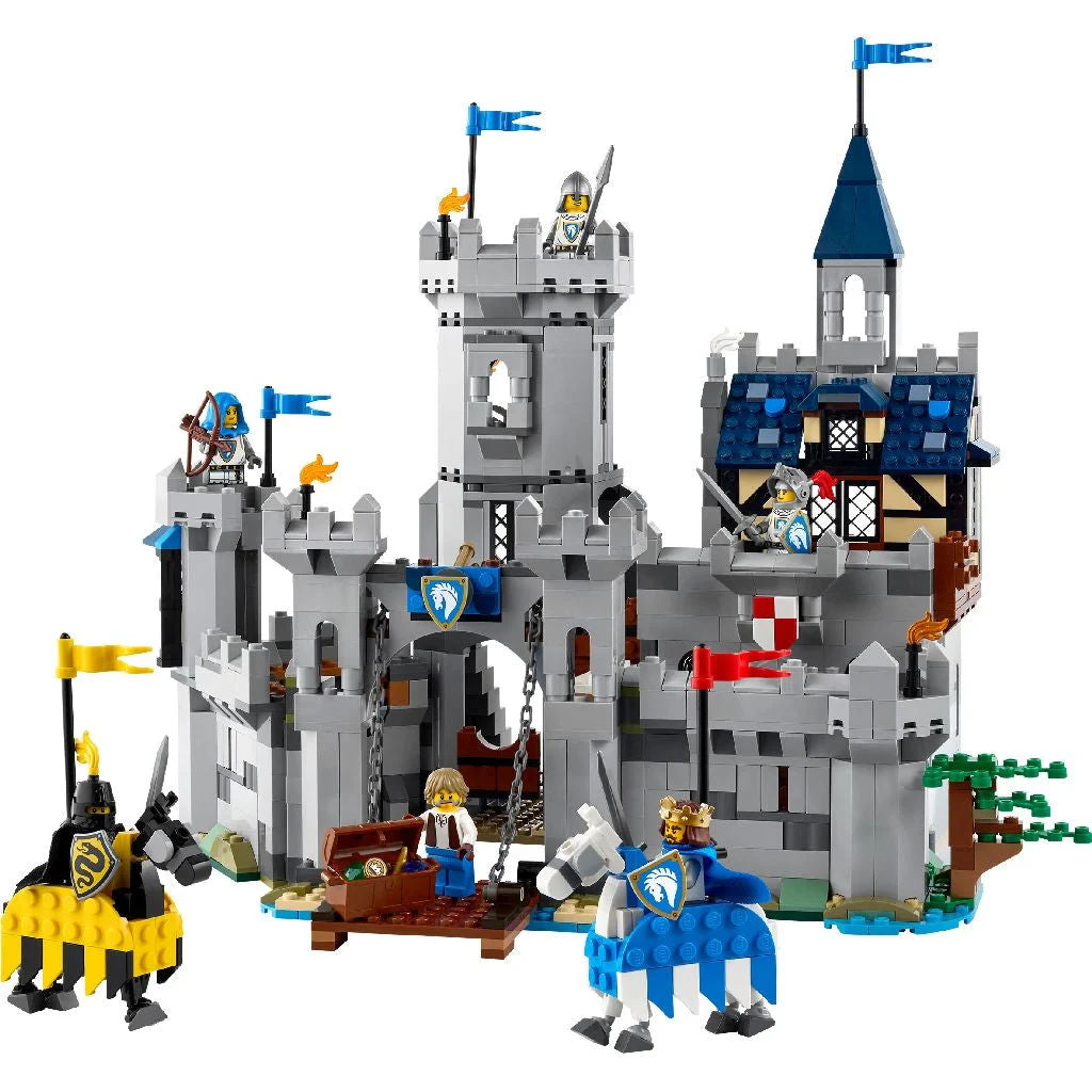 LEGO Creator 3in1 Medieval Horse Knight Castle 31168 Toy Building Set, For Age 9+ Years