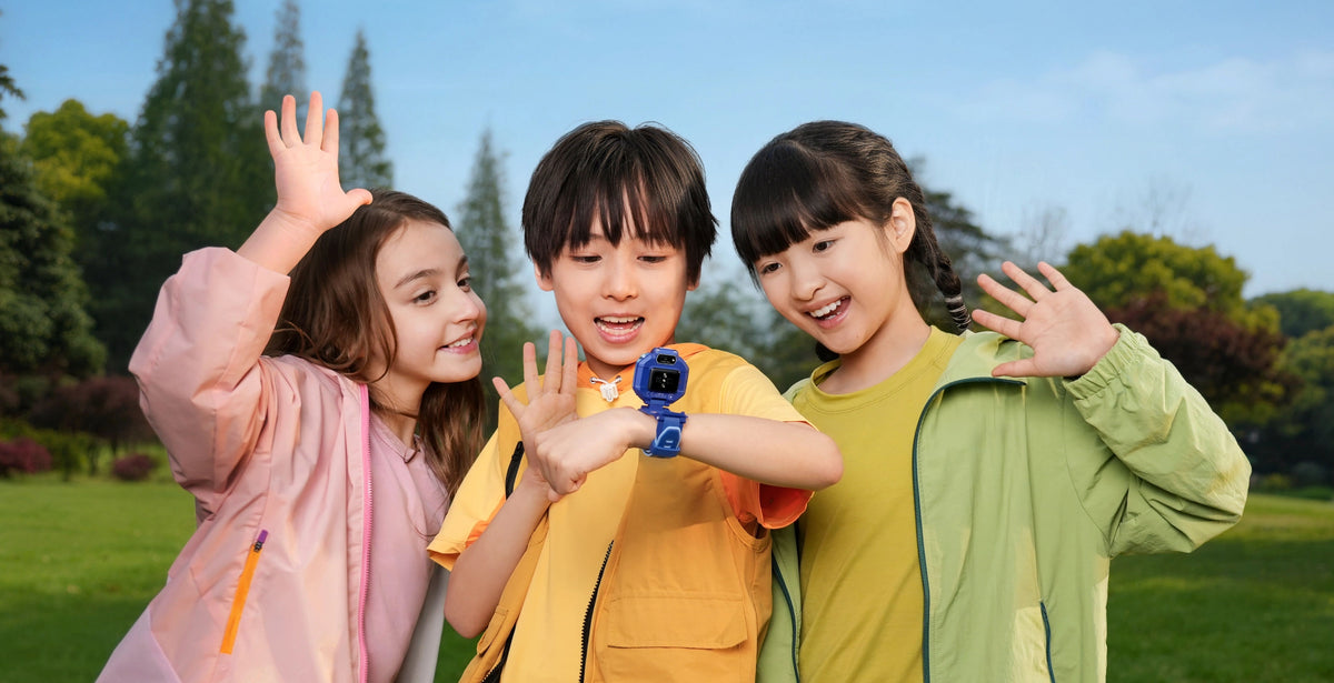 Huawei Watch KIDS X1 Smartwatch - 360° Rotatable Design, GPS Positioning, Video Calling, Dual Cameras, 1.82" AMOLED