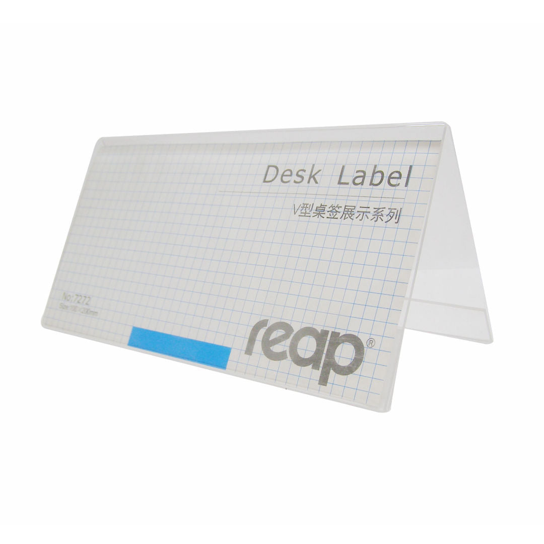 RSC Reap Acrylic Desk Label Holder