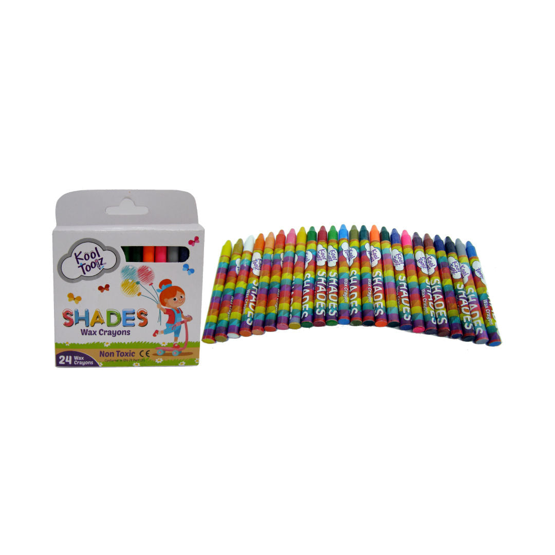 Kooltoolz Shades Wax Crayons