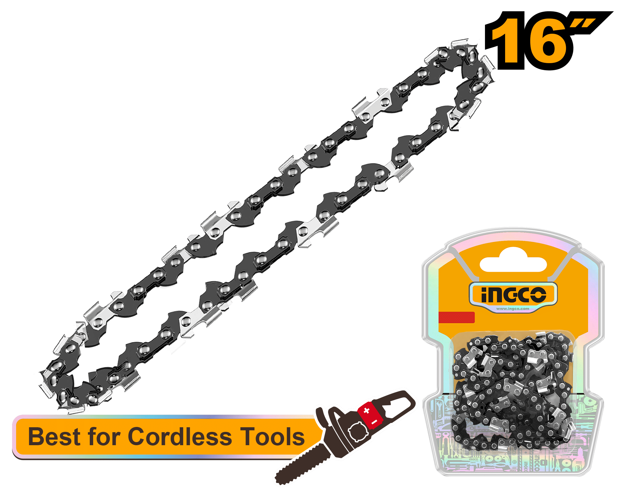 INGCO Chainsaw Chain 16 Inch Replacement Chain