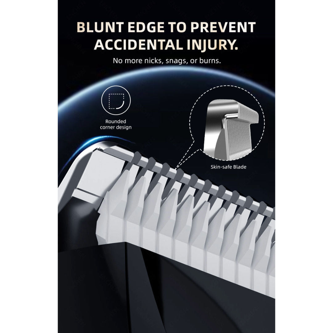 ENCHEN Spark 3 Cordless Body & Groin Hair Trimmer, Waterproof, 4 Guide Combs, USB Rechargeable