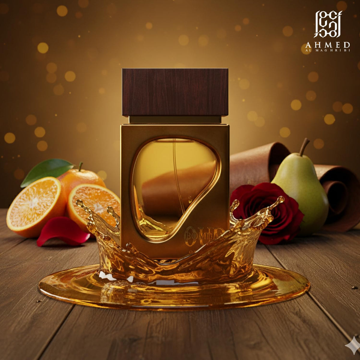 Ahmed Al Maghribi  Bombay Oud Eau De Parfum, 80ml