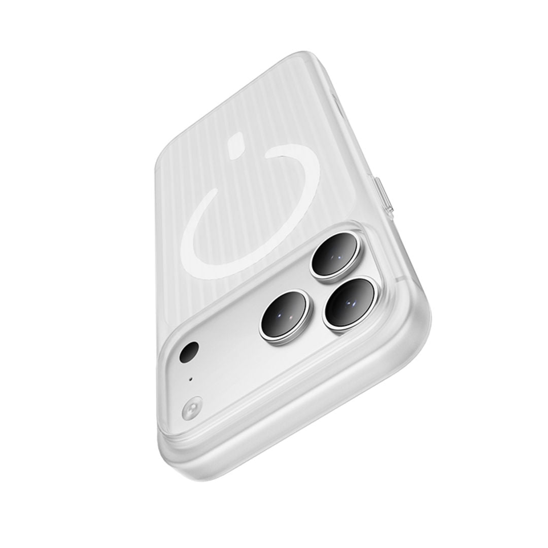 Hoco Fog Magnetic Protective Case for iPhone 18 Pro Max, iPhone 17 Pro Max, Matte Semi-Transparent, Anti-Fingerprint