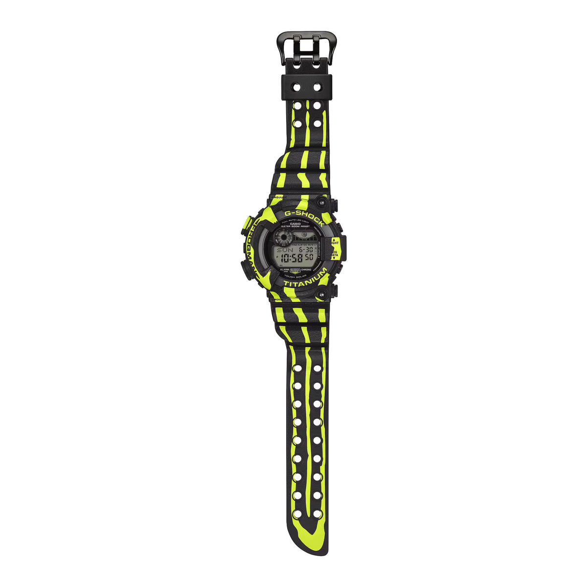 Casio G-SHOCK FROGMAN GW-8200TPF-1D, Poison Dart Frog Collaboration Tough Solar ISO 200m Diver Watch