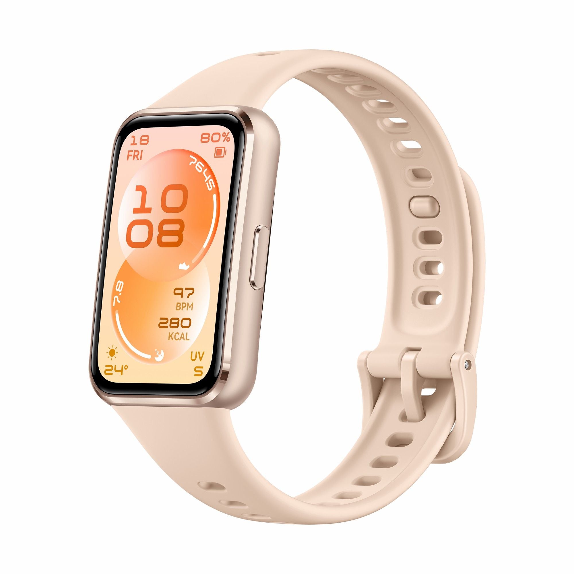 HUAWEI Band 11 Smart Fitness Band, Aluminium Alloy Case with Fluoroelastomer Strap