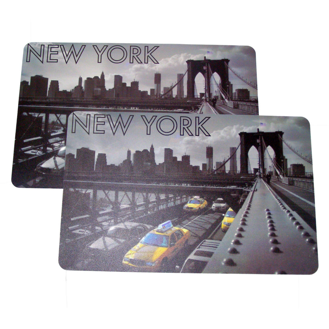 Schum 2-Pieces, 39x28cm, Place Mats, City Motive, 712832