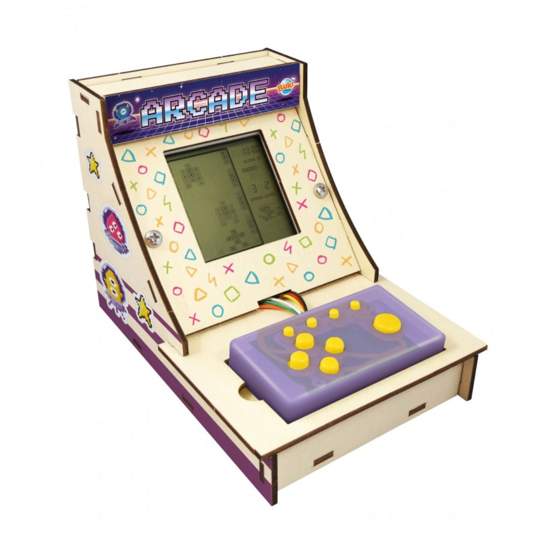 Buki France DIY Arcade and the Cabinet with 12 Games